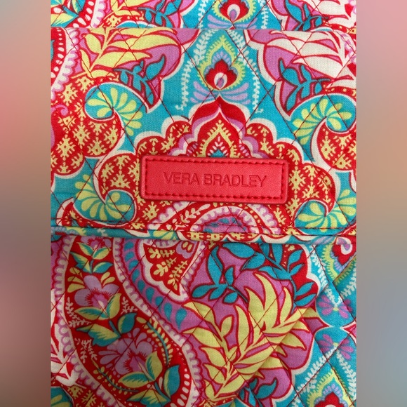 Vera Bradley Floral Pink and Blue Backpack - Picture 3 of 13